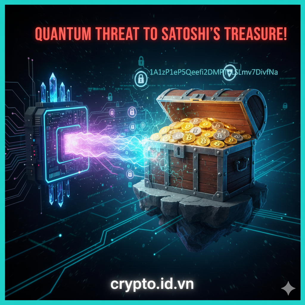Nguy cơ máy tính lượng tử đe dọa số Bitcoin khổng lồ của Satoshi Nakamoto