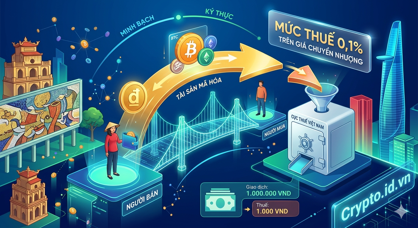 Thuế giao dịch Tài sản mã hóa tại Việt Nam